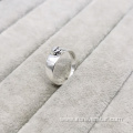 Popular Mens Rings 925 Sterling Silver Minimalist Ring